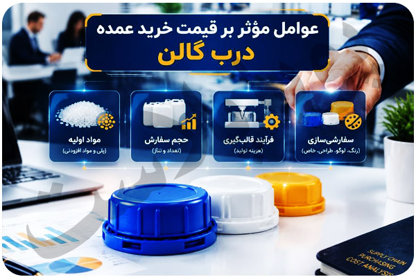 عوامل اثرگذار بر قیمت درب 20 لیتری
