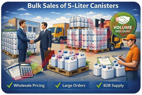 قیمت گذاری گالن 5 لیتری