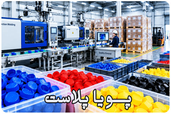 تولید کننده انواع درب گالن پلاستیکی